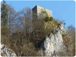 Wartstein Burgruine im Großen Lautertal
