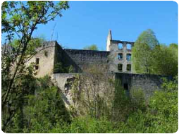 Burgruine Schülzburg im Lautertal